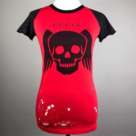 gucci skull print|gucci jersey t shirt.